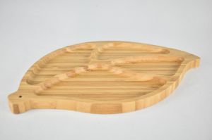 ASSIETTE PRÉSENTATION EN BOIS DIM 33*21.5CM